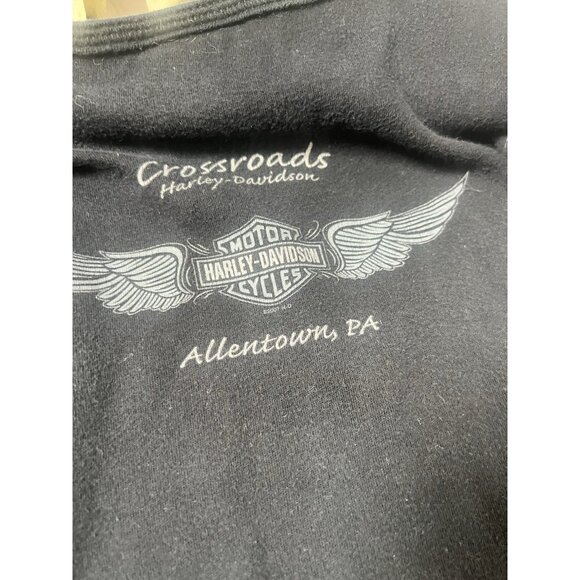 Vintage Womens Allentown Pa  Harley Davidson  Tank Top Shirt L.     J - Picture 4 of 6